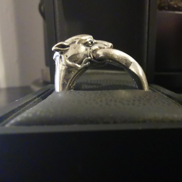 Effy Men's Panther Ring Sterling Silver US 10.5 - Picture 3 of 11